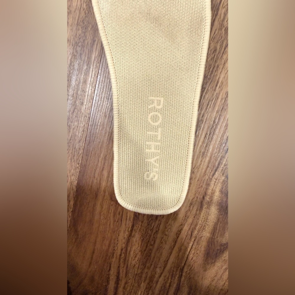 Rothy's The Driver Driving Loafer Slip On Shoe Flat Tan Striped Womens Size 7.5 - Picture 3 of 6